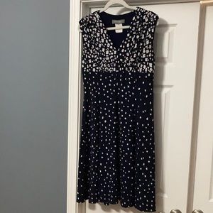 Blue and white Jolibel dress in size 10